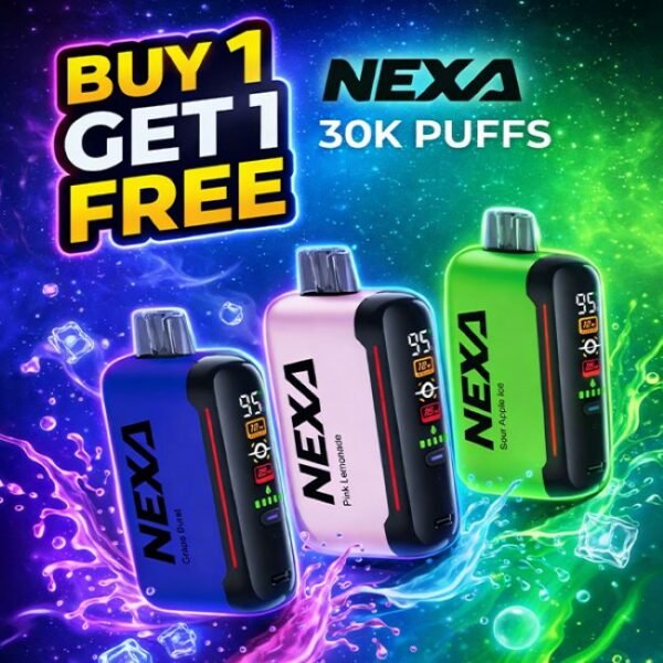 NEXA 5% DISPOSABLE (95ML) 30K PUFFS 5CT/ BOX