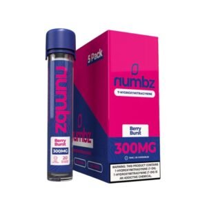 NUMBZ 7-HYDROXY 15MG PER TABLET 20CT JAR 5PK/BOX