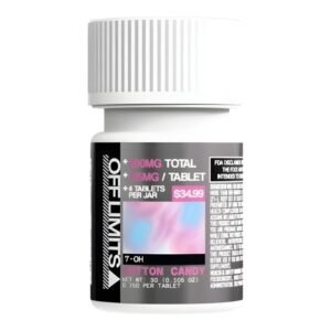 OFF LIMITS 7 HYDROXY 125MG PER TABLET 4CT BOTTLE