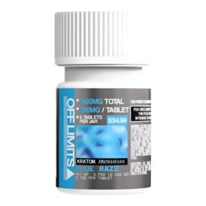 OFF LIMITS KRATOM EXTRACT 200MG PER TABLET 5CT BOTTLE