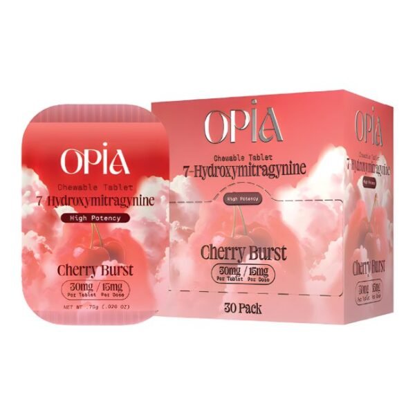 OPIA 7-HYDROXYMITRAGYNINE KRATOM EXTRACT 30MG PER TABLET 1CT/30PK