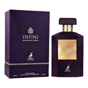 INFINI INTOXICATING CHERRY PERFUME SPRAY 100ML ( 3.4OZ) BY MAISON ALHAMBRA