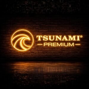 LED NEON SIGN TSUNAMI PREMIUM (70 X 24 INCH)
