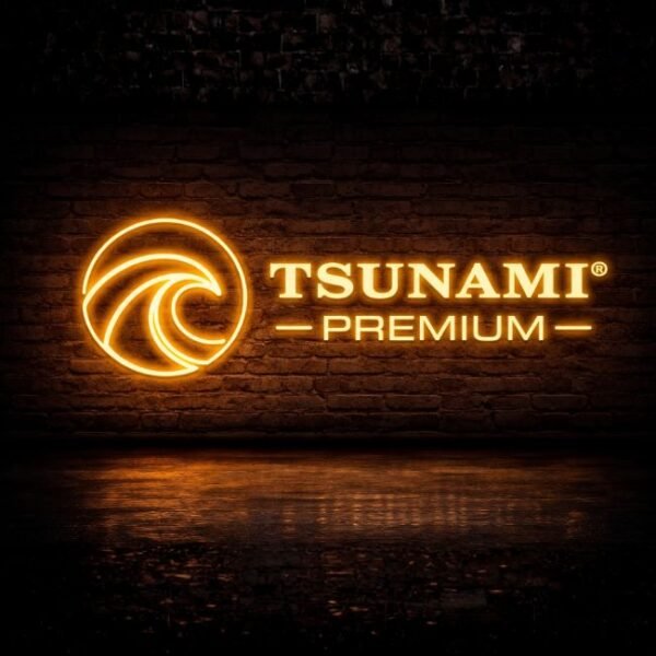 LED NEON SIGN TSUNAMI PREMIUM (70 X 24 INCH)