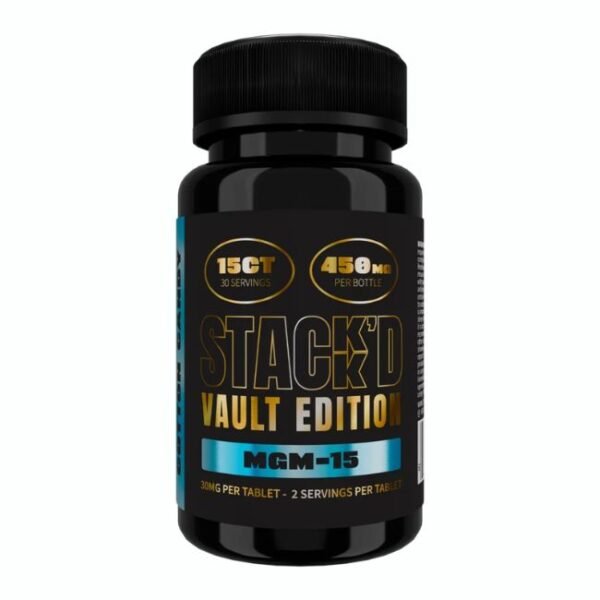 STACK'D MGM-15 VAULT EDITION 30MG PER TABLET 15CT/ JAR
