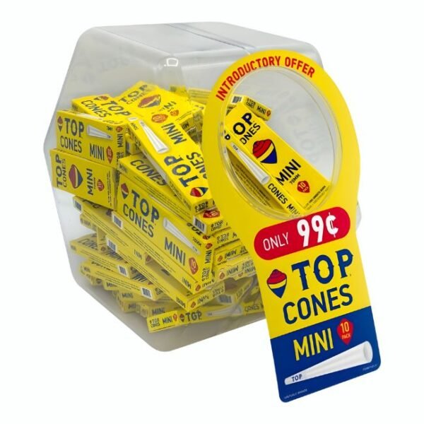 TOP CONES PRE PRICED ($0.99C) SPECIAL 72CT JAR
