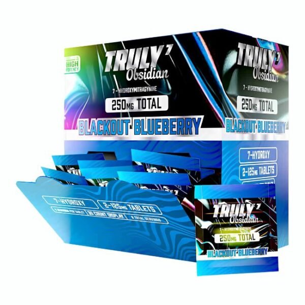TRULY OBSIDIAN 7-HYDROXY 125MG PER TABLET 2CT/ 30PK DISPLAY (PRE PRICED $16.99)