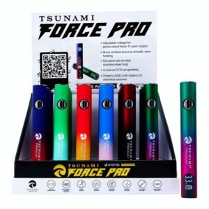 TSUNAMI FORCE PRO 650mAH BATTERY ASSORTED COLOR 24CT/ BOX (B-1043)