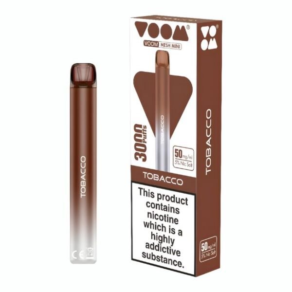 VOOM MESH MINI 5% DISPOSABLE VAPE (20ML) 3K PUFFS 5CT/ BOX