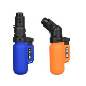 TECHNO RUBBER FINISH FLEXI TORCH LIGHTER 15CT/ DISPLAY