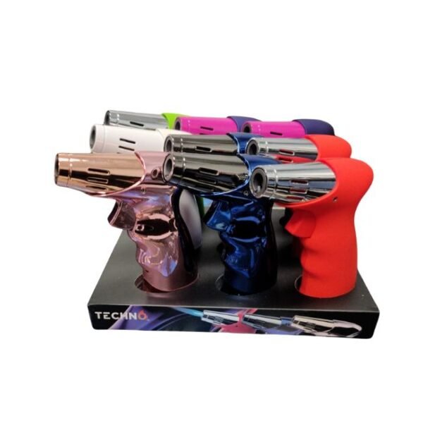 TECHNO SLANT TORCH LIGHTER 9CT/ DISPLAY