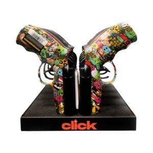 TECHNO 6'' DOUBLE BARREL SHOTGUN TORCH LIGHTER 10CT/ DISPLAY