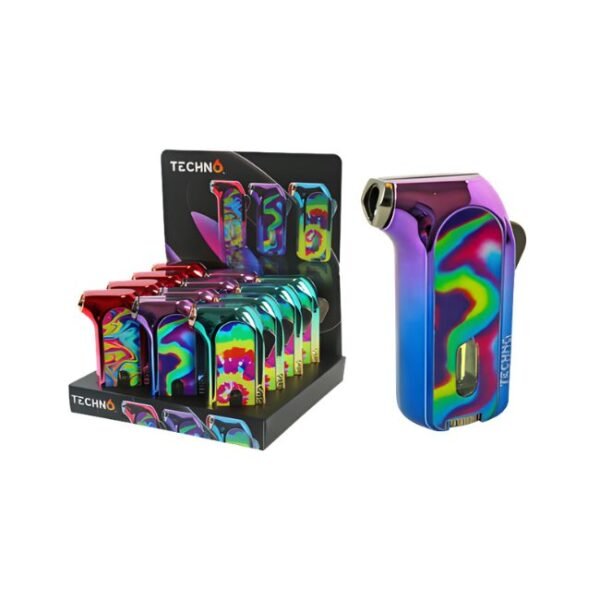 TECHNO ANGEL TORCH LIGHTER 12CT/ DISPLAY