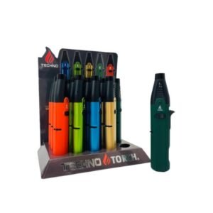 TECHNO MULTI PURPOSE TORCH LIGHTER 15CT/ DISPLAY