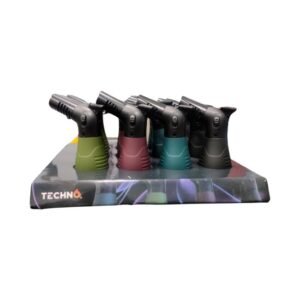 TECHNO SLANT TORCH LIGHTER 12CT/ DISPLAY