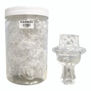 CLEAR CARB CAP 15CT JAR