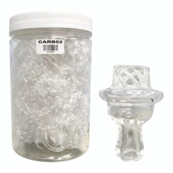 CLEAR CARB CAP 15CT JAR