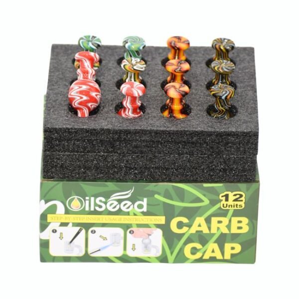 OILSEED COLORFULL CARB CAP 12CT/ DISPLAY