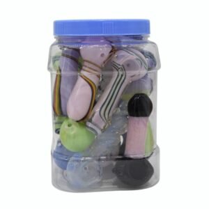 3.5'' SLYME TUBING MIX HAND PIPE 18CT/ JAR
