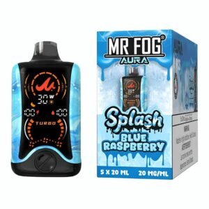 MR FOG AURA SPLASH 5% DISPOSABLE (130ML) 60K PUFFS 5CT/ BOX