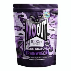 PAIN OUT MAXX KRATOM 1000CT CAPSULES BAG