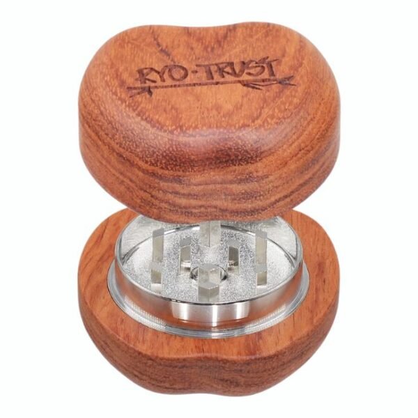 RYO TRUST APPLE SHAPE 40MM WIDE 2PART WOOD GRINDER