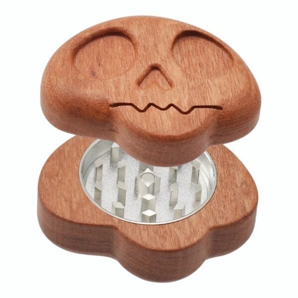 RYO TRUST SKULL SHAPE 40MM WIDE 2PART WOOD GRINDER
