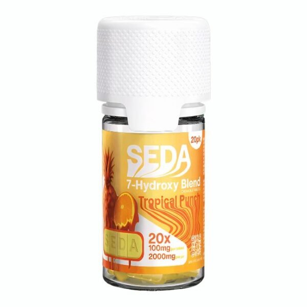 SEDA 7-HYDROXY BLEND 100MG PER TABLET 20CT/ JAR