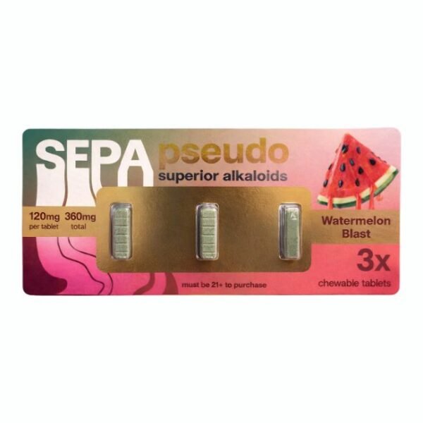 SEDA PSEUDO SUPERIOR ALKALOIDS 120MG PER TABLET 3CT/10PK