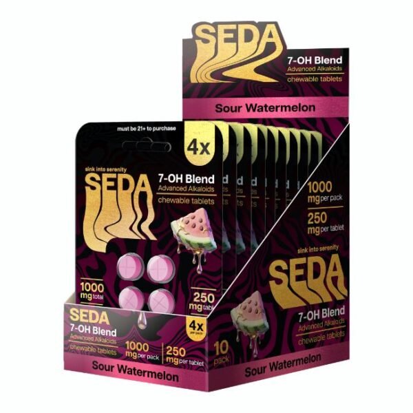SEDA 7-OH HYDROXY BLEND 250MG PER TABLET 4CT/10PK