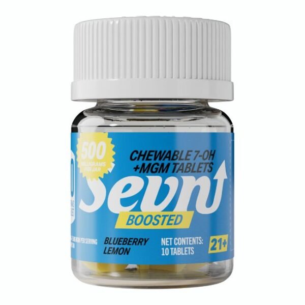 SEVN BOOSTED 7-OH + MGM 50MG PER TABLET 10CT JAR