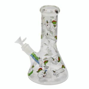 9.5'' ASSORTED COLOR BEAKER WATER PIPE