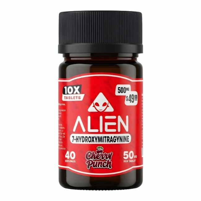 ALIEN 7-HYDROXY 50MG PER TABLET 10CT/ JAR (PRE PRICED $49.99) ALIEN 7-HYDROXY 50MG PER TABLET 10CT/ JAR (PRE PRICED $49.99)