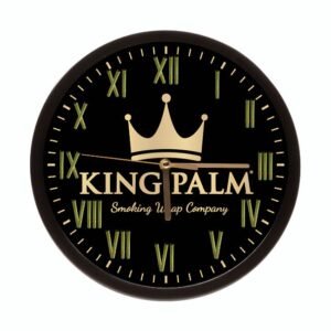 KING PALM SMALL WALL CLOCK