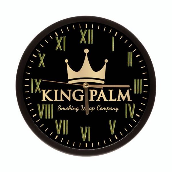 KING PALM SMALL WALL CLOCK