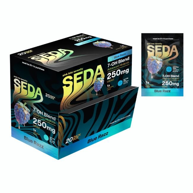 SEDA250MG1CT02 SEDA 7-OH HYDROXY BLEND 250MG PER TABLET 1CT/20PK
