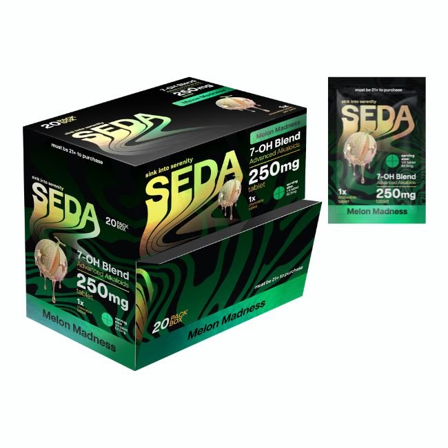 SEDA250MG1CT04 SEDA 7-OH HYDROXY BLEND 250MG PER TABLET 1CT/20PK