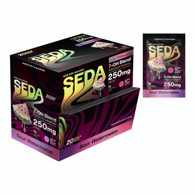 SEDA250MG1CT05 SEDA 7-OH HYDROXY BLEND 250MG PER TABLET 1CT/20PK