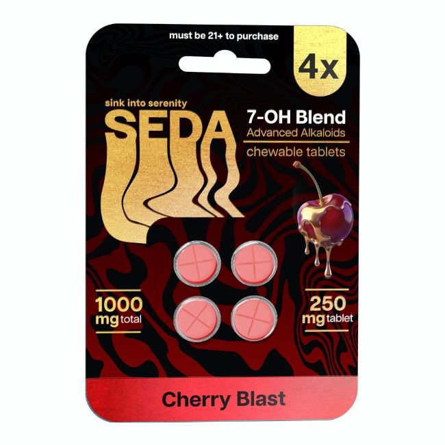 SEDA250MG4CT06 SEDA 7-OH HYDROXY BLEND 250MG PER TABLET 4CT/10PK