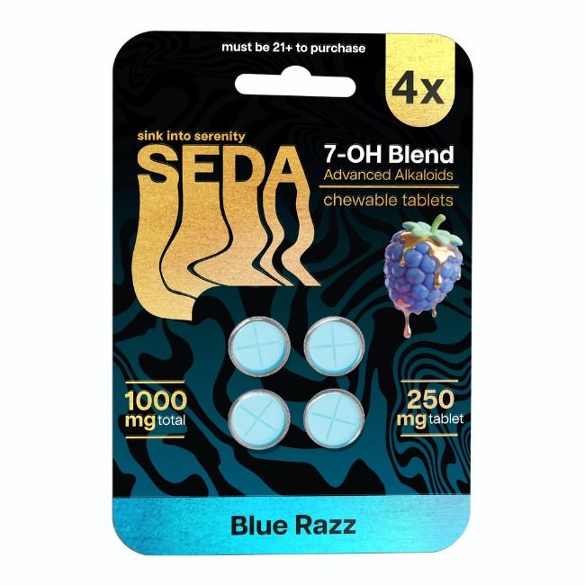 SEDA250MG4CT07 SEDA 7-OH HYDROXY BLEND 250MG PER TABLET 4CT/10PK