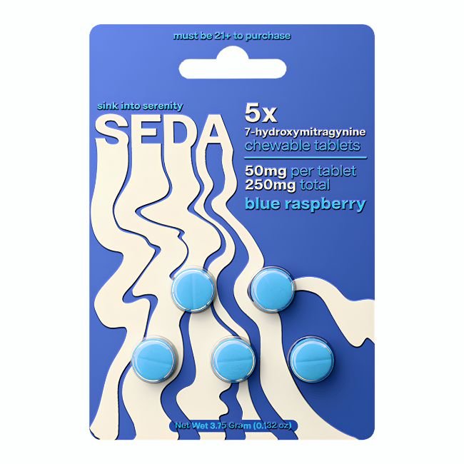SEDA50MG5CT33 SEDA 7-HYDROXY 50MG PER TABLET 5CT/10PK