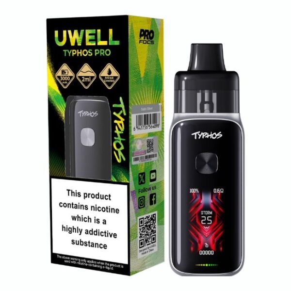 UWELL TYPHOS PRO 3000mAH (6ML) POD SYSTEM STARTER KIT