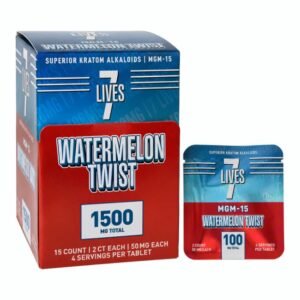 7 LIVES MGM-15 50MG PER TABLET 2CT/15PK