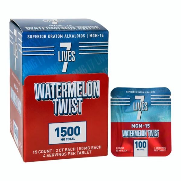 7 LIVES MGM-15 50MG PER TABLET 2CT/15PK