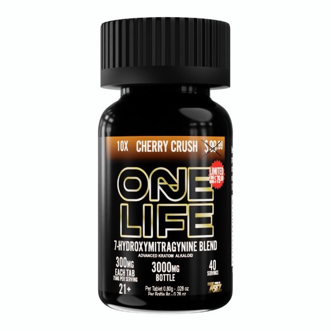 ONE LIFE BY 7ORZ 7-HYDROXY 300MG PER TABLET 10CT/ JAR ONE LIFE BY 7ORZ 7-HYDROXY 300MG PER TABLET 10CT/ JAR
