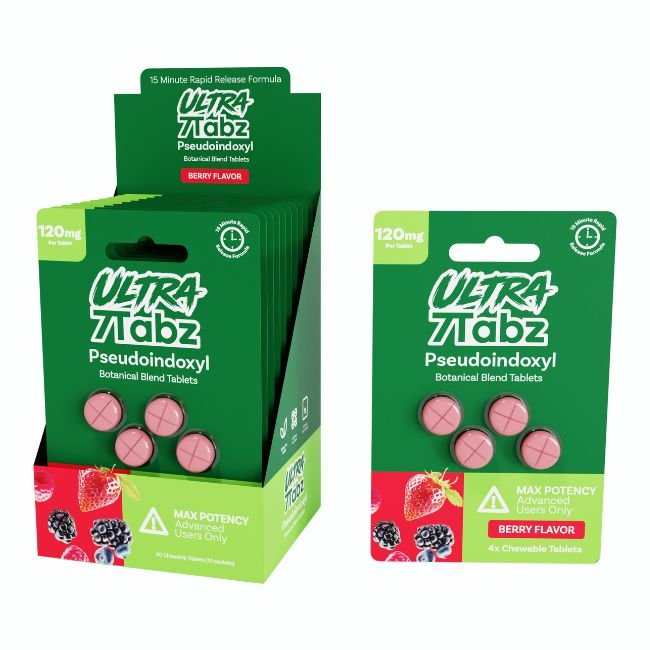 7TABZ ULTRA PSEUDO BOTANICAL BLEND 120MG PER TABLET 4CT/10PK 7TABZ ULTRA PSEUDO BOTANICAL BLEND 120MG PER TABLET 4CT/10PK
