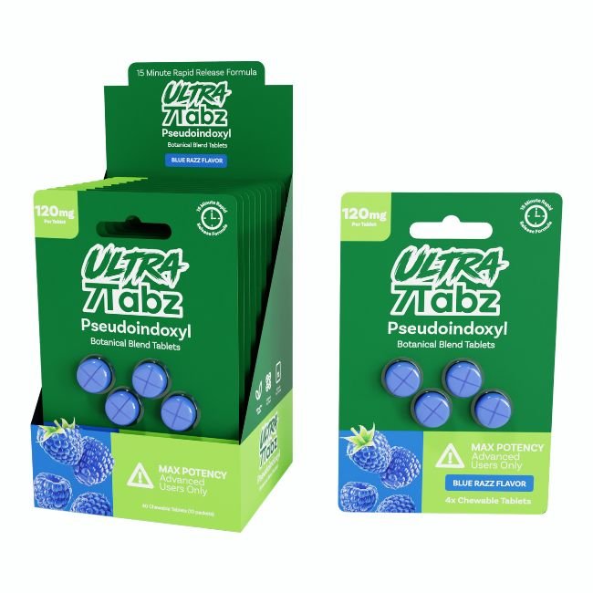 7TABZ ULTRA PSEUDO BOTANICAL BLEND 120MG PER TABLET 4CT/10PK 7TABZ ULTRA PSEUDO BOTANICAL BLEND 120MG PER TABLET 4CT/10PK