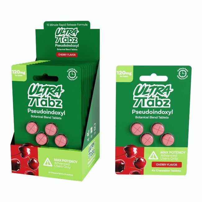 7TABZ ULTRA PSEUDO BOTANICAL BLEND 120MG PER TABLET 4CT/10PK 7TABZ ULTRA PSEUDO BOTANICAL BLEND 120MG PER TABLET 4CT/10PK