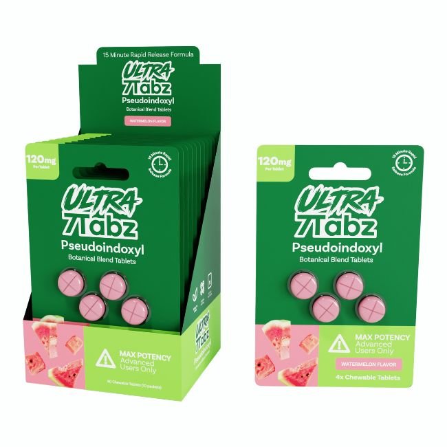 7TABZ ULTRA PSEUDO BOTANICAL BLEND 120MG PER TABLET 4CT/10PK 7TABZ ULTRA PSEUDO BOTANICAL BLEND 120MG PER TABLET 4CT/10PK