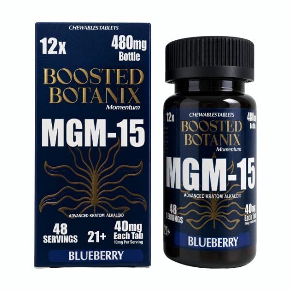 BOOSTED BOTANIX MOMENTUM MGM -15 40MG PER TABLET 12CT/ JAR